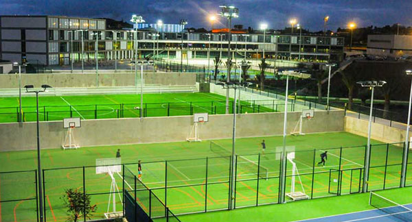 Commercial sport complex Smart systems